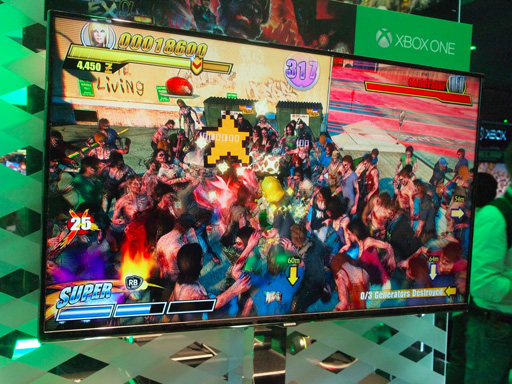 画像ギャラリー No.005のサムネイル画像 / ［E3 2014］バカバカしさと懐かしさで胸いっぱい。「Super Ultra Dead Rising 3 Arcade Remix Hyper Edition EX Plus Alpha」プレイレポート