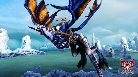 画像ギャラリー No.003のサムネイル画像 / 「Crimson Dragon」，スペシャルカラーのドラゴンを入手できるチャレンジ「蒼き継承者」が9月4日から期間限定で配信に