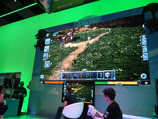 画像ギャラリー No.002のサムネイル画像 / ［E3 2013］LBPライクな“ゲーム制作ゲーム”「Project Spark」を体験。Xbox Oneのほか，Windows 8搭載PCやタブレット，Xbox 360でもプレイ可能に