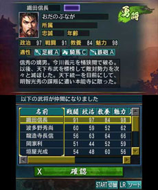 画像ギャラリー No.027のサムネイル画像 / 3DS版「信長の野望」，ゲームの一連の流れを紹介。合戦に特化した「群雄争覇モード」，武将を作成できる「新武将登録」などに関する情報も
