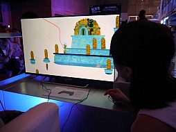 画像ギャラリー No.007のサムネイル画像 / ［TGS 2013］個性が光りまくりのPS4ローンチタイトル「Hohokum」と「RESOGUN」をプレイしてみた