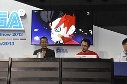 画像ギャラリー No.008のサムネイル画像 / ［TGS 2013］「子供向けだとしても，ドラマを訴えたい」。制作総指揮の名越稔洋氏が作品の魅力を語った「ヒーローバンク」ステージイベント