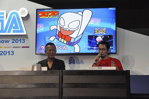 画像ギャラリー No.010のサムネイル画像 / ［TGS 2013］「子供向けだとしても，ドラマを訴えたい」。制作総指揮の名越稔洋氏が作品の魅力を語った「ヒーローバンク」ステージイベント