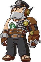 画像ギャラリー No.013のサムネイル画像 / 「ヒーローバンク」,銭念ら登場キャラクターとヒーロー着の情報が公開に