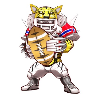 画像ギャラリー No.001のサムネイル画像 / 「ヒーローバンク」“アメフトタイガーMVP”が入手できるQRコードが公開に