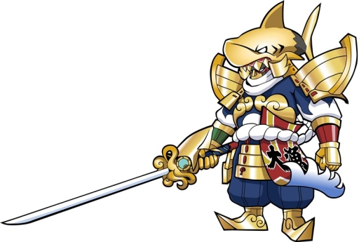 画像ギャラリー No.002のサムネイル画像 / 「ヒーローバンク」でヒーロー着「ウオダイミョウ」が手に入るQRコード公開