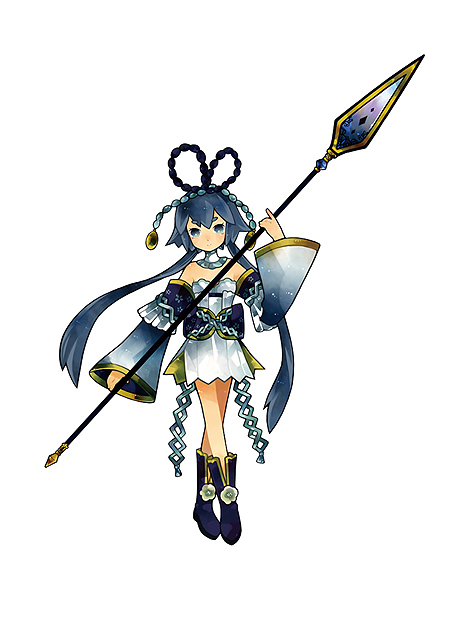 画像ギャラリー No.077のサムネイル画像 / 「アルカディアスの戦姫」，本作のキーワードや第2の戦闘システム「激乱戦」，4人の登場キャラクターの情報を公開