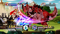 画像ギャラリー No.012のサムネイル画像 / 「アルカディアスの戦姫」，第3の戦闘システム「超乱戦」は兵団と共に巨大ボスに挑む大規模戦闘モード。世界設定や新たなキャラ情報も公開に