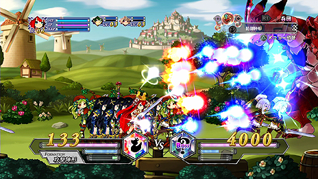 画像ギャラリー No.019のサムネイル画像 / 「アルカディアスの戦姫」，第3の戦闘システム「超乱戦」は兵団と共に巨大ボスに挑む大規模戦闘モード。世界設定や新たなキャラ情報も公開に