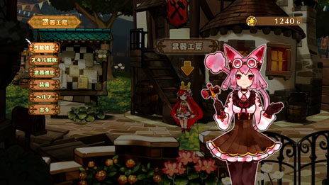 画像ギャラリー No.022のサムネイル画像 / 「アルカディアスの戦姫」，キャラクター育成に関わる「武器工房」と同施設で利用できるメニューが明らかに。新たなキーワードや冒険の舞台も紹介