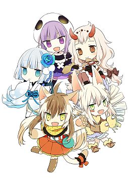 画像ギャラリー No.002のサムネイル画像 / 妖怪ちびキャラが可愛いRTS「モノノ怪が〜でぃあん」が配信。体験版も登場