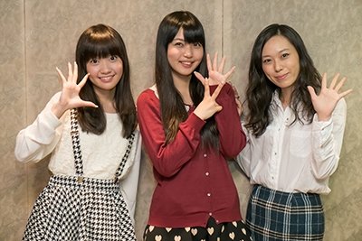 画像ギャラリー No.002のサムネイル画像 / 「project 575」のアニメ化作品「GO！GO！575」にはお風呂シーンが満載？　大坪由佳さん，大橋彩香さん，寿 美菜子さんに収録の感想を聞いてきた