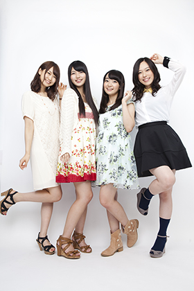 画像ギャラリー No.019のサムネイル画像 / アニメ「GO！GO！575」のすべてがここに！　「GO！GO！575 サウンド＆ムービーコレクション」収録直後の女性声優陣4人にインタビュー