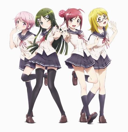 画像ギャラリー No.020のサムネイル画像 / アニメ「GO！GO！575」のすべてがここに！　「GO！GO！575 サウンド＆ムービーコレクション」収録直後の女性声優陣4人にインタビュー