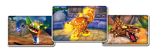 画像ギャラリー No.003のサムネイル画像 / フィギュアをゲーム世界に登場させて遊ぶ「Skylanders Spyro's Adventure/スカイランダーズ スパイロの大冒険」が4プラットフォームで7月12日に発売