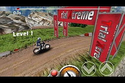 画像ギャラリー No.001のサムネイル画像 / バイクレーシング「Trial Xtreme for au」，auスマートパスに日本語で登場