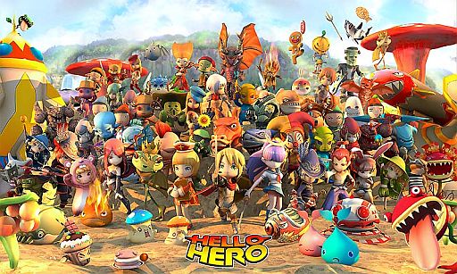 画像ギャラリー No.001のサムネイル画像 / 「HELLO HERO」,美少女剣士や幸福を呼ぶ猫など6人の新ヒーローが追加