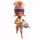 画像ギャラリー No.005のサムネイル画像 / 「HELLO HERO」がアップデートを実施。メイドと看護師が新ヒーローとして登場