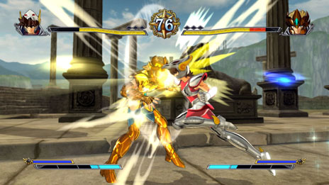 画像ギャラリー No.004のサムネイル画像 / 「聖闘士星矢 ブレイブ・ソルジャーズ」のバトルシステムが公開に。相手の攻撃を無効化する「光速ムーブ」など各種アクションを紹介