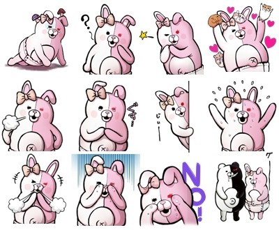 画像ギャラリー No.002のサムネイル画像 / 「ダンガンロンパ」のキャラがLINEのスタンプに登場。公式Twitterも開設