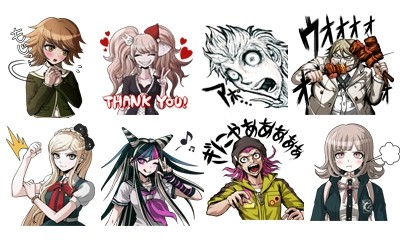 画像ギャラリー No.004のサムネイル画像 / 「ダンガンロンパ」のキャラがLINEのスタンプに登場。公式Twitterも開設
