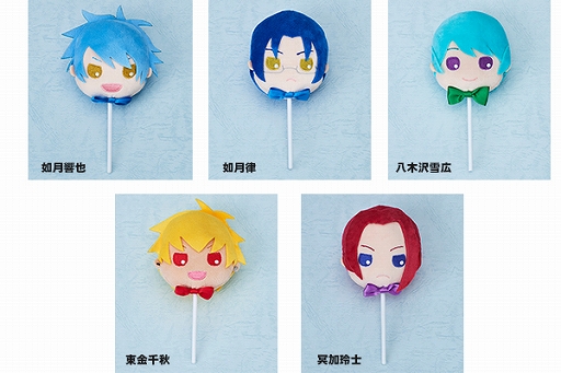 画像ギャラリー No.001のサムネイル画像 / 「金色のコルダ3」の「ぬいぐるみスティック(全5種)」が2020年5月にホビージャパンから発売。予約受付を開始