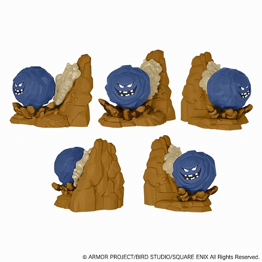 画像ギャラリー No.005のサムネイル画像 / 「ドラゴンクエスト 立体モンスター図鑑フィギュア」第2弾が11月11日に発売決定。スライムやばくだん岩,ギガンテスなど6体を立体化