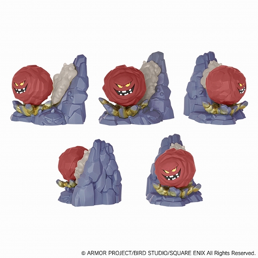 画像ギャラリー No.008のサムネイル画像 / 「ドラゴンクエスト 立体モンスター図鑑フィギュア」第2弾が11月11日に発売決定。スライムやばくだん岩,ギガンテスなど6体を立体化