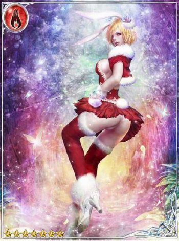 画像ギャラリー No.002のサムネイル画像 / 「レジェンド オブ モンスターズ」，クリスマス限定カード「[夜兎]幻想に導く白ウサギ」が登場