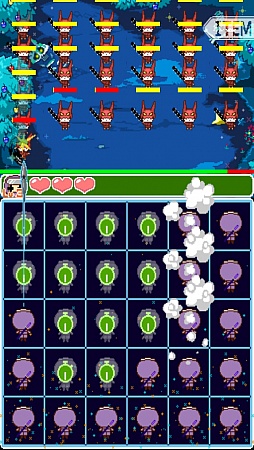 画像ギャラリー No.003のサムネイル画像 / パネルをなぞって忍術発動。スマートフォン向け「なぞりーの・NINJA」を紹介する「(ほぼ)日刊スマホゲーム通信」第289回