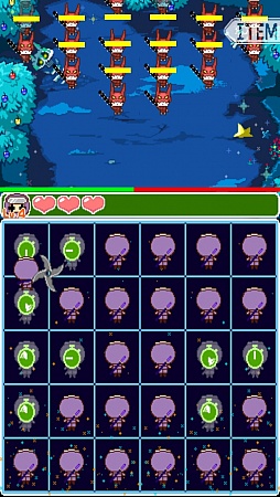 画像ギャラリー No.005のサムネイル画像 / パネルをなぞって忍術発動。スマートフォン向け「なぞりーの・NINJA」を紹介する「(ほぼ)日刊スマホゲーム通信」第289回