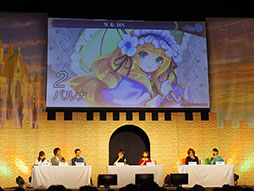 画像ギャラリー No.005のサムネイル画像 / 「魔法少女リリカルなのは Reflection」とのコラボや新コンテンツ「年代記の塔」の続報など新情報が次々に発表。イベント「ユグド祭2017」の模様をレポート