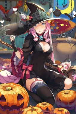 画像ギャラリー No.008のサムネイル画像 / 「チェインクロニクル3」で大狩猟戦「魔女とキツネとカボチャのおうさま!」が10月24日から開催