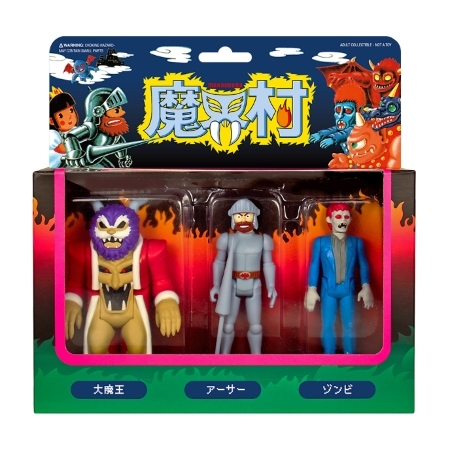 画像ギャラリー No.001のサムネイル画像 / 「魔界村」のレトロなフィギュアが日本で発売開始。アメリカのトイメーカー「スーパー7」の製品で,パッケージは日本語バージョン