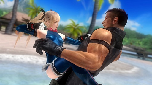 画像ギャラリー No.002のサムネイル画像 / 金髪ツインテ×スク水の圧倒的な破壊力。「DOA5 Ultimate: Arcade」,新キャラ「マリー・ローズ」の衝撃的アナザーコスが明らかに