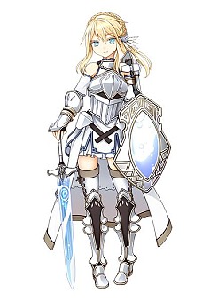 画像ギャラリー No.005のサムネイル画像 / 「唯一性ミリオンアーサー」スマホ版に女騎士4名のキャラクターボイスが追加