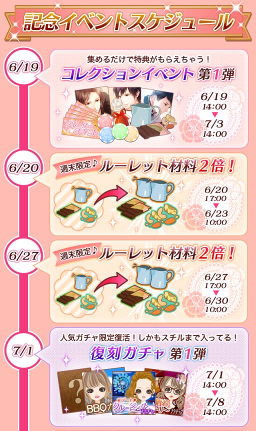 画像ギャラリー No.002のサムネイル画像 / 「愛しのショコラティエ」,1周年記念キャンペーンが開催。スケジュールも公開