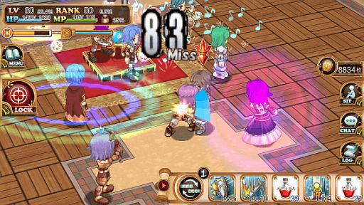 画像ギャラリー No.019のサムネイル画像 / iOS向けファンタジーMMORPG「ブレイブオンライン〜残された光〜」が登場