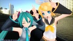 画像ギャラリー No.001のサムネイル画像 / 「初音ミク -Project DIVA- F 2nd」,キャラクター達との写真撮影や合成加工ができるPS3/PS Vita版の独自機能を紹介。収録楽曲&モジュール情報も