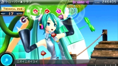 画像ギャラリー No.018のサムネイル画像 / 「初音ミク -Project DIVA- F 2nd」に収録される楽曲「クローバー♣クラブ」「指切り」とpiaproコラボを含むモジュール11種類を紹介