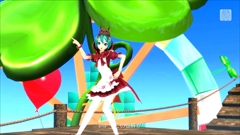 画像ギャラリー No.023のサムネイル画像 / 「初音ミク -Project DIVA- F 2nd」に収録される楽曲「クローバー♣クラブ」「指切り」とpiaproコラボを含むモジュール11種類を紹介