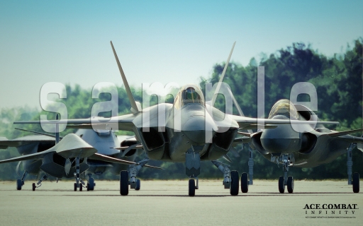 画像ギャラリー No.002のサムネイル画像 / 「ACE COMBAT INFINITY」，1周年記念の壁紙を公式サイトで公開