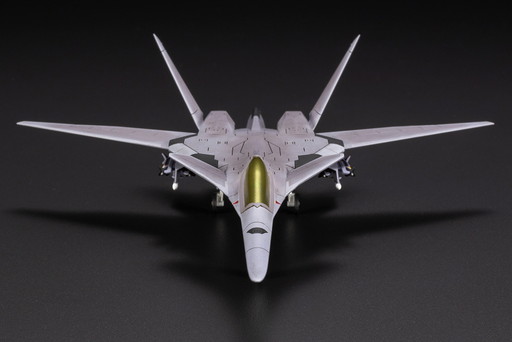 画像ギャラリー No.012のサムネイル画像 / 「エースコンバット」シリーズに登場する架空機「XFA-27」の1/144キットが10月に発売。簡易塗装済と無塗装グレー成形の2バージョン