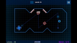 画像ギャラリー No.003のサムネイル画像 / スタイリッシュなブロック崩し!? スマートフォン向けアクション「Thrower2」を紹介する「(ほぼ)日刊スマホゲーム通信」第301回
