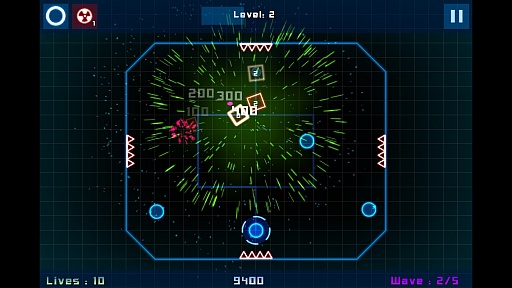 画像ギャラリー No.004のサムネイル画像 / スタイリッシュなブロック崩し!? スマートフォン向けアクション「Thrower2」を紹介する「(ほぼ)日刊スマホゲーム通信」第301回