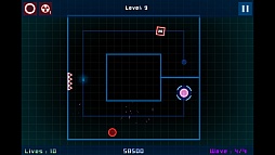 画像ギャラリー No.006のサムネイル画像 / スタイリッシュなブロック崩し!? スマートフォン向けアクション「Thrower2」を紹介する「(ほぼ)日刊スマホゲーム通信」第301回