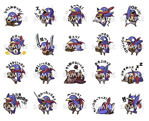 画像ギャラリー No.001のサムネイル画像 / 日本一ソフトウェア,マスコットキャラ「プリニー」をLINEスタンプで配信開始