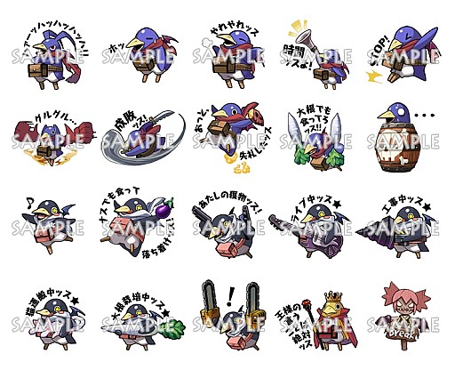 画像ギャラリー No.002のサムネイル画像 / 日本一ソフトウェア,マスコットキャラ「プリニー」をLINEスタンプで配信開始