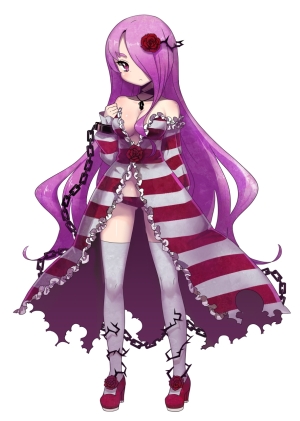 画像ギャラリー No.025のサムネイル画像 / 「クリミナルガールズ INVITATION」，ピンクの髪が特徴的な「ヒメカミ」がプレイアブルキャラクターとして参戦。新たな“半罪人”の存在も明らかに