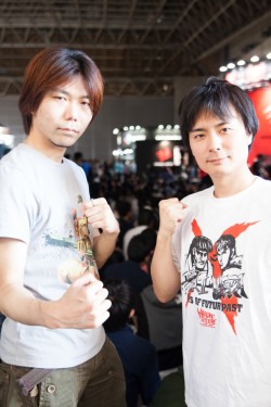 画像ギャラリー No.017のサムネイル画像 / TGS 2014の「ウルIV」エキシビションマッチ会場で,杉山P&綾野APに新エディション「OMEGA」について聞いてみた